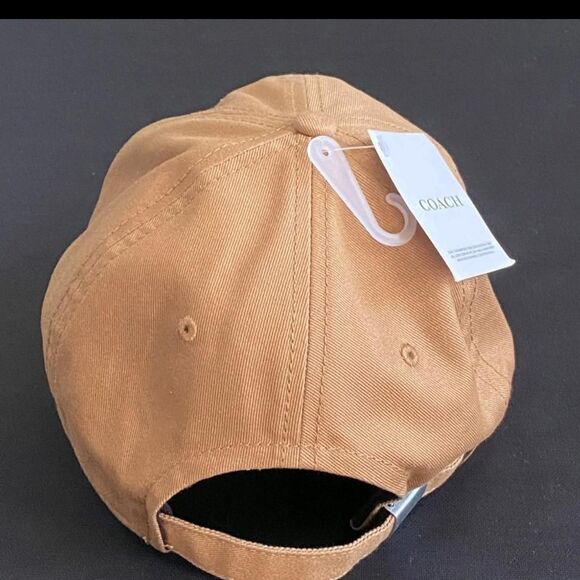 Coach Tan and Brown Hat - Picture 4 of 4